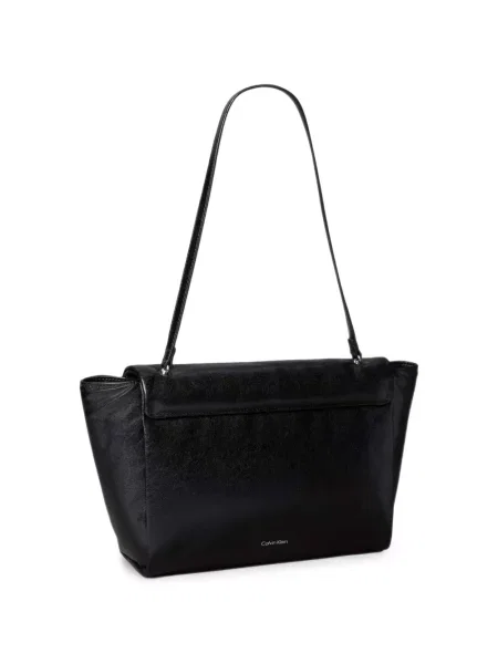 Geantă Calvin Klein cu autograf negru