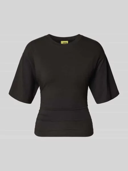 T-shirt o taliowanym kroju model ELORA' Jjxx czarna
