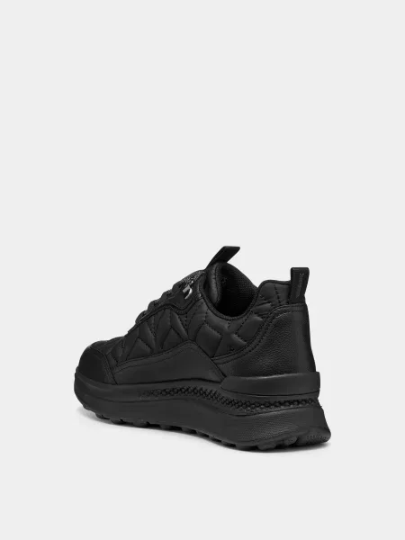 Кожаные ботинки Geox черные