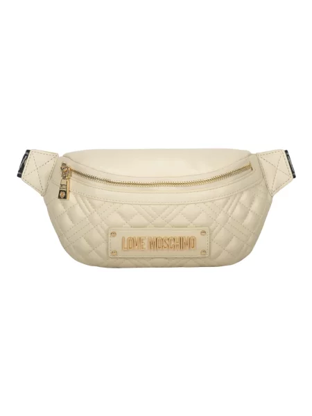 Pasek Love Moschino z paskiem beżowy