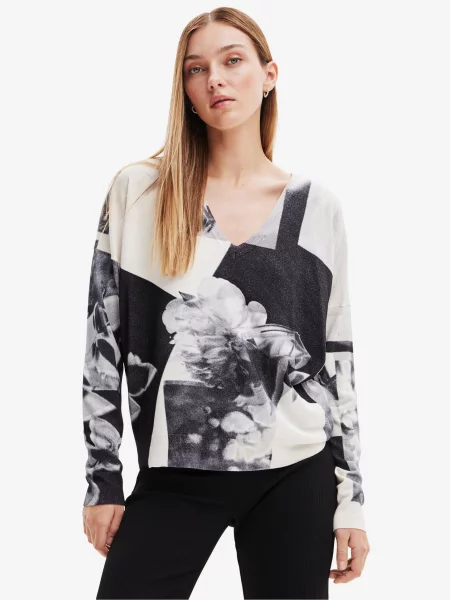 Pulover Desigual gri