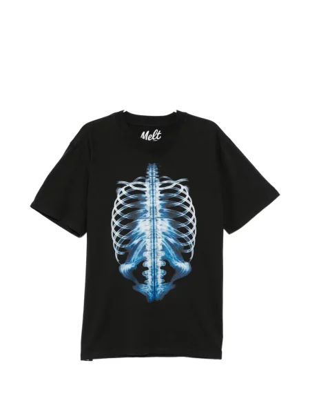 Tricou Melt cu decolteu rotund negru