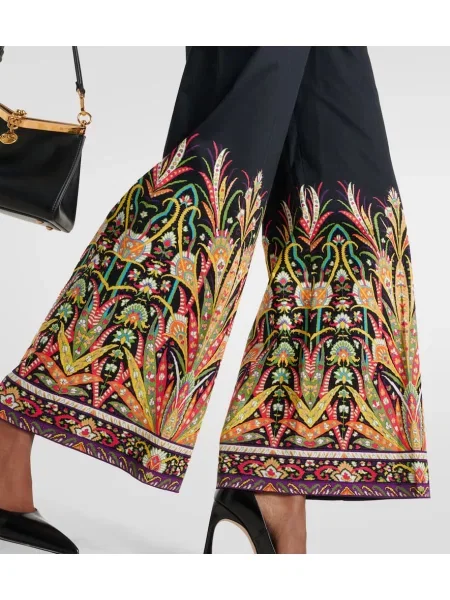 Pantaloni Etro cu imagine negru