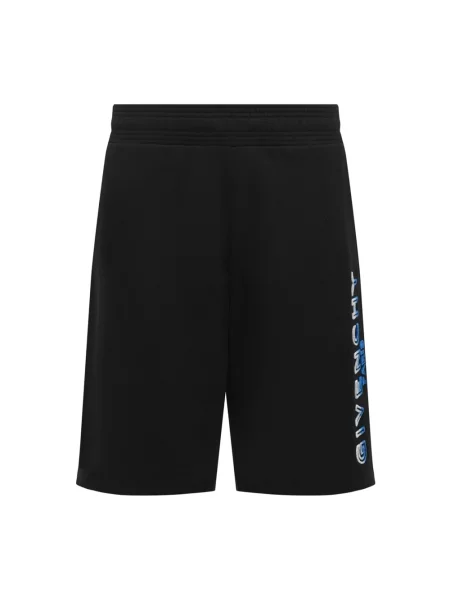 Szorty Givenchy do biegania z logo czarne