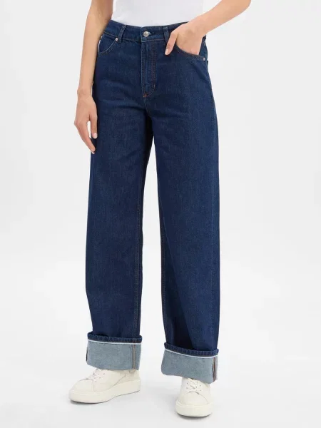 Marc O'Polo Denim Dżinsy Tomma Kobiety jednolity niebieski