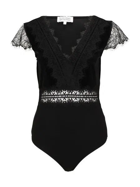 Guido Maria Kretschmer Tricou body Felicitas' negru