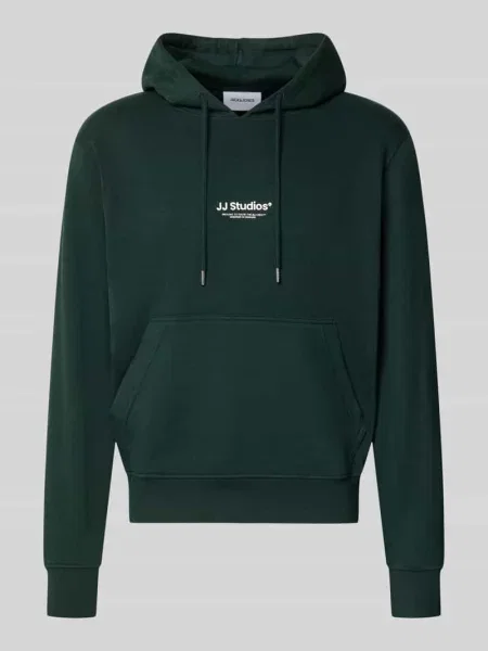 Bluza z kapturem o kroju regular fit z mieszanki bawełny model Soho' Jack & Jones