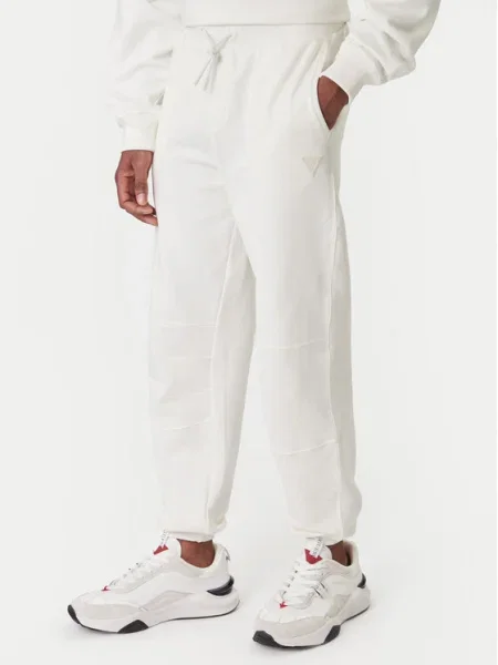 Guess Pantaloni trening alb