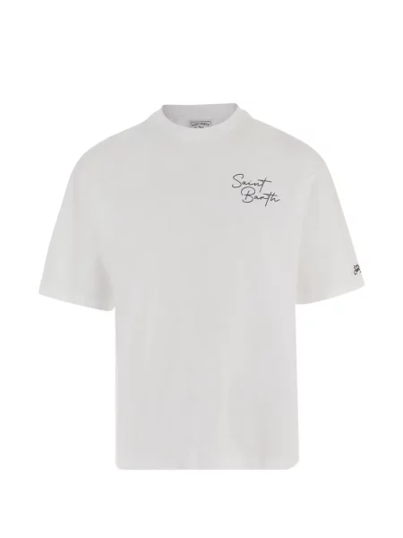 Tricou Mc2 Saint Barth cu imagine alb