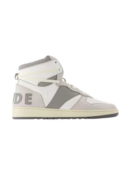 Sneakersy Rhude skórzane białe