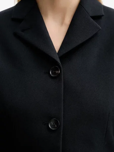 Cu peplum bluză Bally albastru