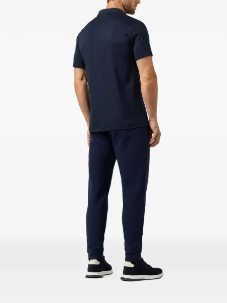 Scurt tricou polo Hackett London albastru