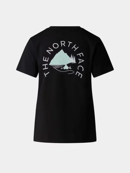 Футболка The North Face с коротким рукавом черная