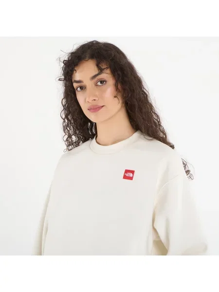 Bluza The North Face Redbox Crew White Dune XS biała