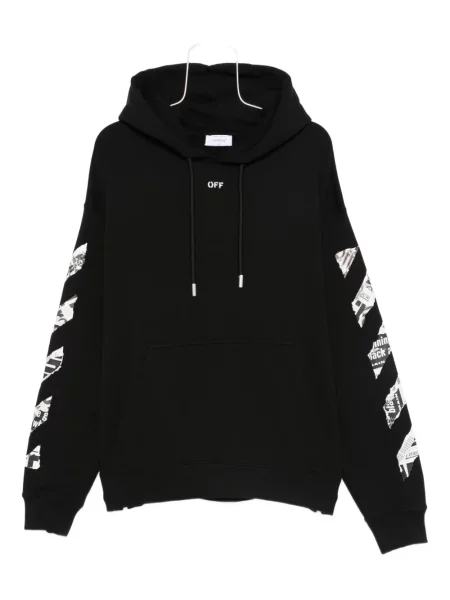 Hanorac cu glugă Off-white alb