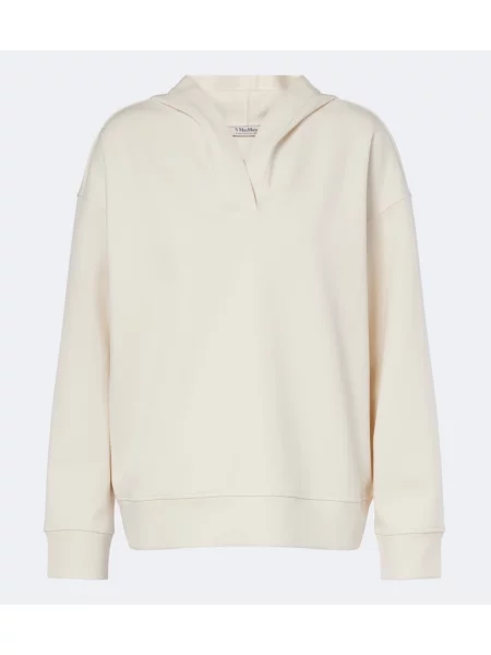Hanorac cu glugă 's Max Mara alb
