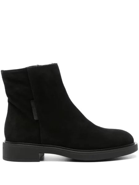Botine Gianvito Rossi din piele de căprioară negru
