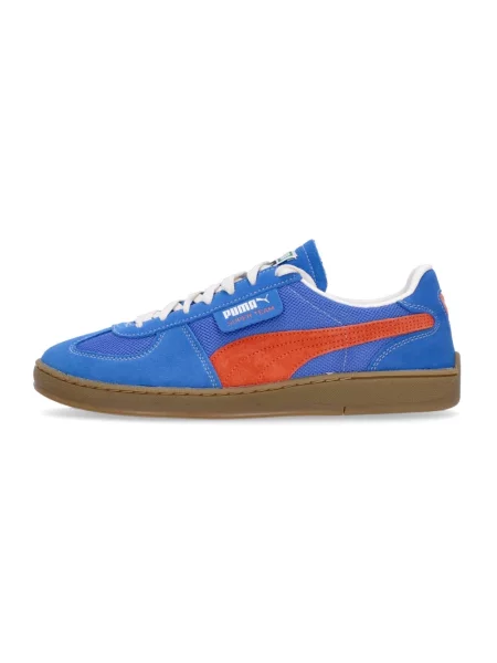 Sneakersy Puma zamszowe niebieskie
