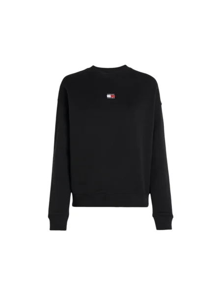 Geacă de blugi Tommy Hilfiger negru
