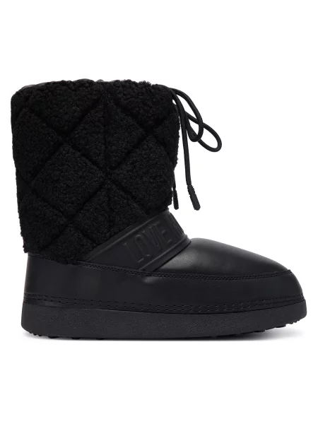 Дутики Love Moschino черные