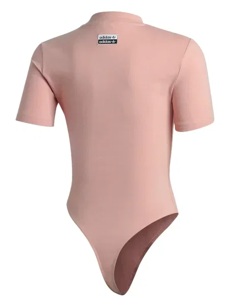 Pruhované krajkové pruhované tričko Adidas s vázáním šedé