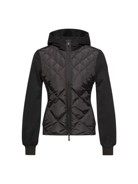 Bluza z kapturem Moncler z kapturem czarna