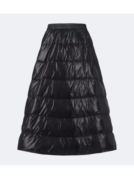 Matlasat fustă Moncler negru