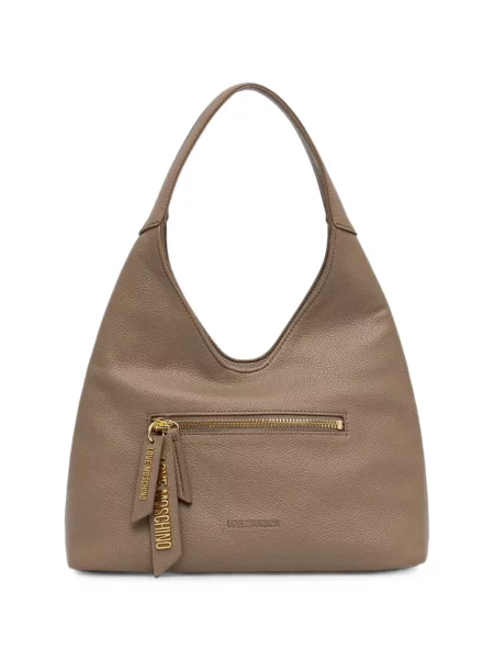 Geantă shopper Love Moschino cu autograf