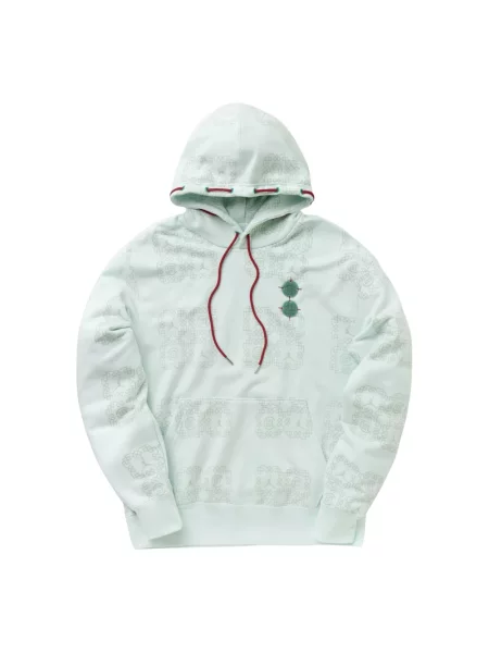 Bluza z kapturem Jordan polarowa z kapturem zielona