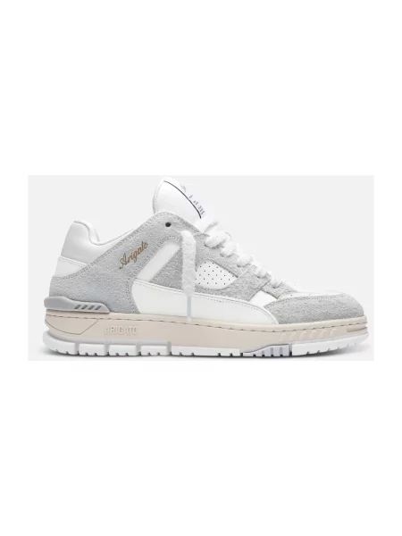 Puszyste sneakersy Axel Arigato skórzane szare