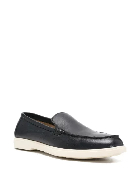 Pantofi loafer Calpierre din piele albastru