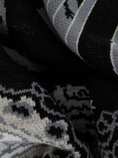 Fular Umbro cu franjuri negru