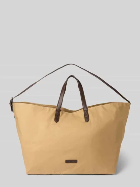 Torba shopper z naszywką z logo model ‘Finn’ Bugatti