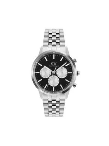 Hodinky Daniel Wellington Iconic Chronograph Strieborná