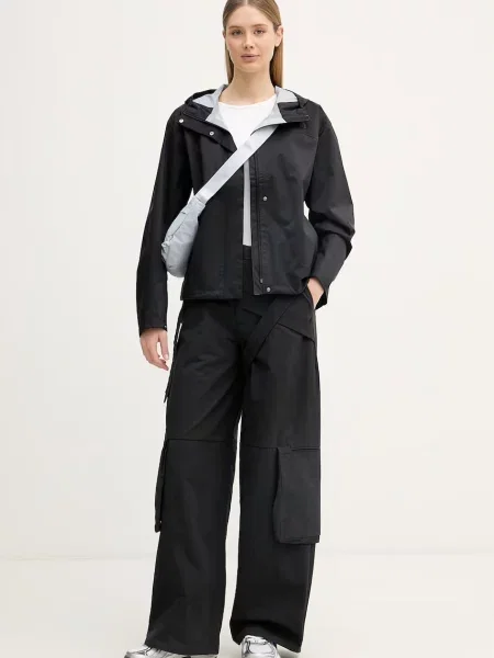 The North Face prechodná bunda dámska VOYAGE RAIN 3L čierna