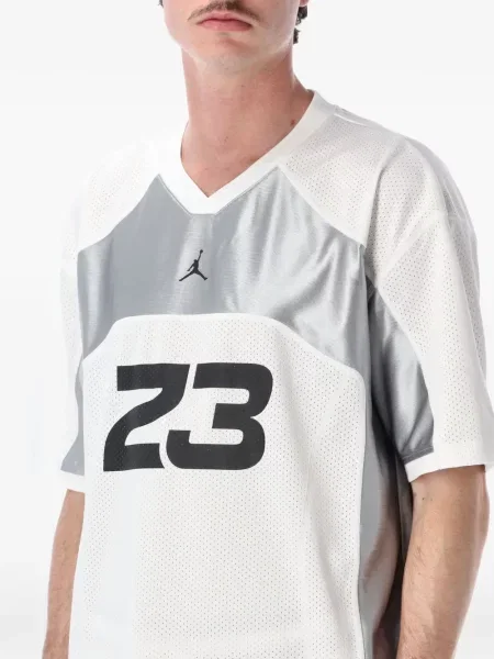 Tricou Jordan din jerseu alb