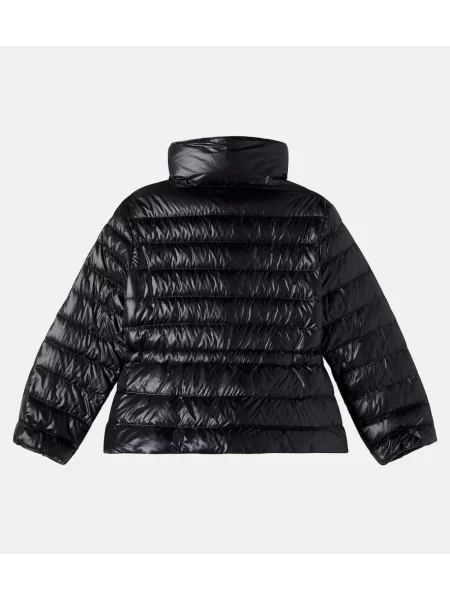 Gyerek pehelydzseki Moncler Enfant fekete