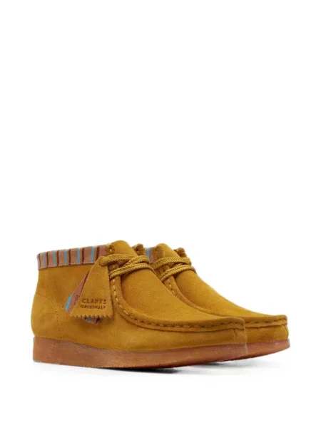 Buty do kostki dziecięce Clarks żółte