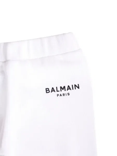 Spodnie dziecięce Balmain białe