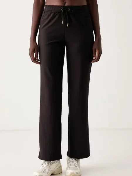 Skechers pantaloni de trening pentru femei GOLUXE maro