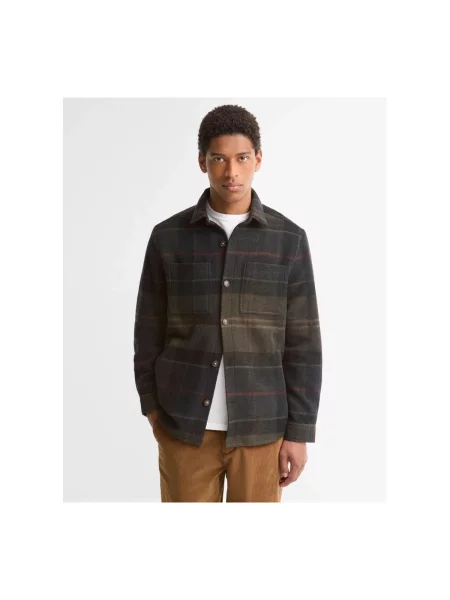 Barbour Prechodná bunda Woodlane žltá / sivá / antracitová / červená modrá