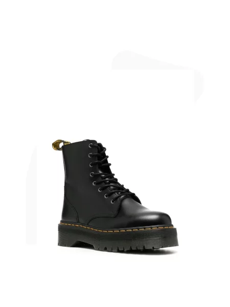 Botki Dr. Martens skórzane retro czarne
