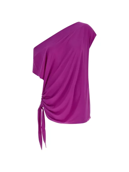 Rochie drapată Goldbergh drapat de costum violet
