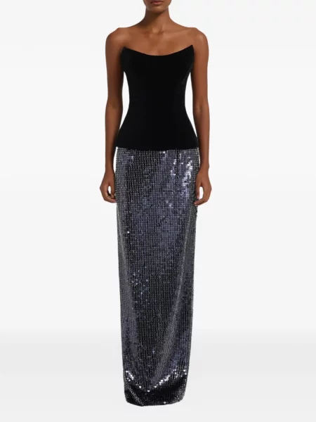 Rochie maxi Safiyaa negru