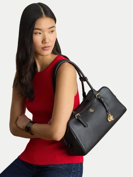 LAUREN RALPH LAUREN Дамска чанта черен