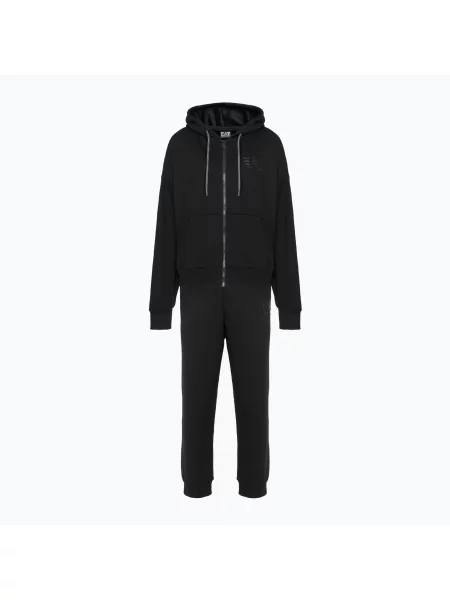 Dres Emporio Armani Train Visibility Tracksuit HO CH FZ black czarny