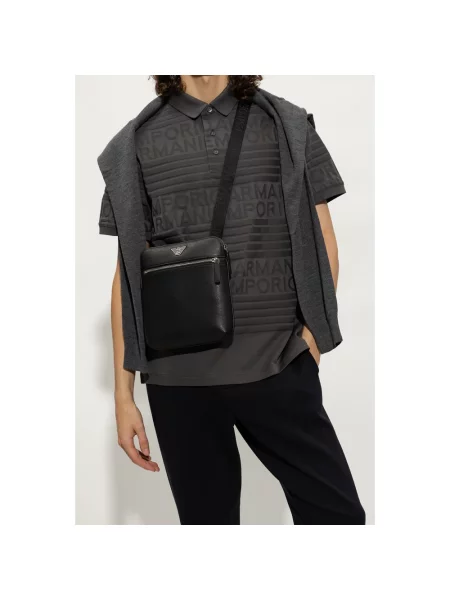 Saszetka Emporio Armani czarna