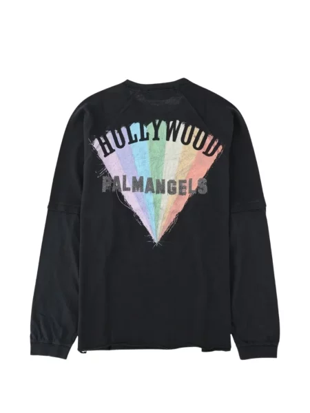 Lung hanorac Palm Angels negru