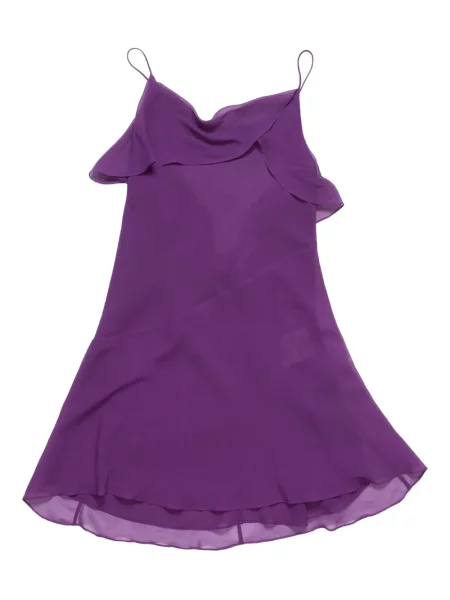 Rochie Acne Studios cu funde de costum violet