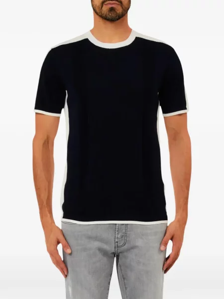 Scurt tricou Liu Jo albastru